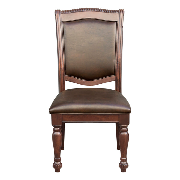 Lordsburg SIDE CHAIR in Brown/Cherry - 5473S