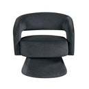 Lavon Swivel Chair - Dark Gray