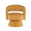Upton Swivel Chair - Yellow