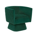 Candace Swivel Chair - Green