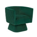 Candace Swivel Chair - Green