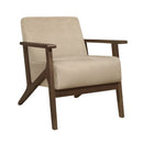 August Accent Chair in Brown - 1031BR-1