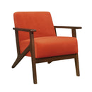 August Accent Chair in Orange - 1031RN-1