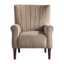 Urielle Accent Chair in Brown - 1047BR-1