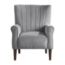 Urielle Accent Chair in Gray - 1047DG-1