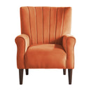 Urielle Accent Chair in Orange - 1047RN-1
