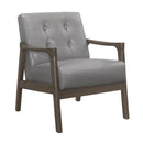 Alby Accent Chair in Gray - 1050GY-1