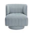 Joyce Swivel Chair - Aqua