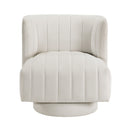 Joyce Swivel Chair - Beige