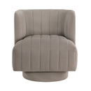 Joyce Swivel Chair - Taupe