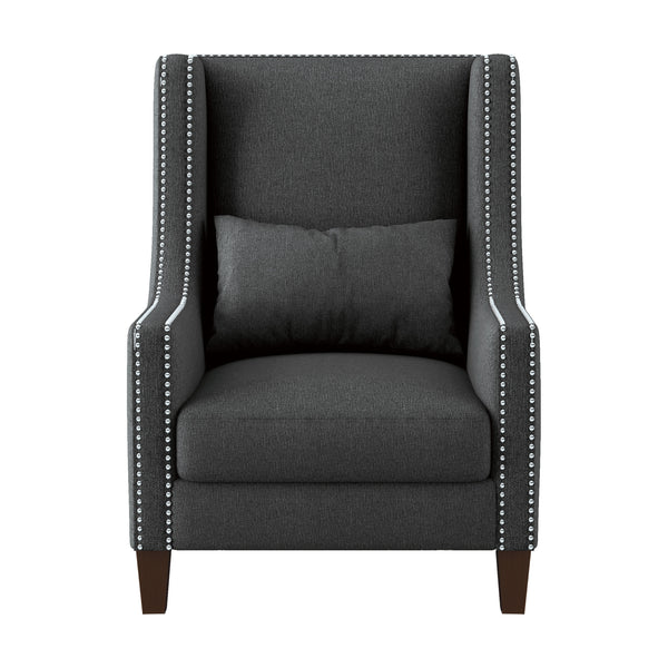 Keller Accent Chair in Gray - 1114DG-1