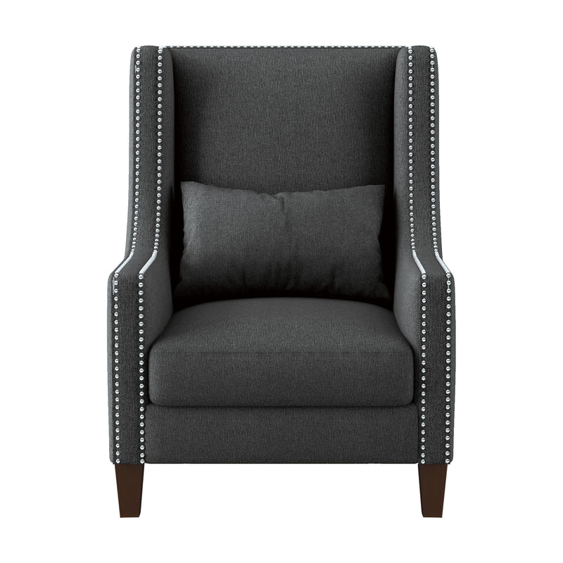 Keller Accent Chair in Gray - 1114DG-1