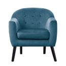 Quill Accent Chair in Blue - 1127BU-1