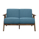 Damala Loveseat in Blue - 1138BU-2