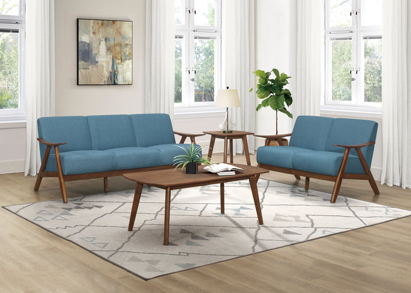 Damala Sofa in Blue - 1138BU-3