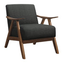 Damala ACCENT CHAIR in Gray - 1138DG-1