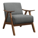 Damala ACCENT CHAIR in Gray - 1138GY-1