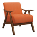 Damala Accent Chair in Orange - 1138RN-1