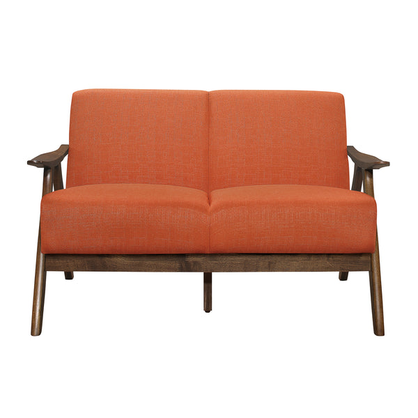 Damala Loveseat in Orange - 1138RN-2