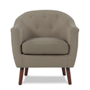 Lucille Accent Chair in Beige - 1192BE