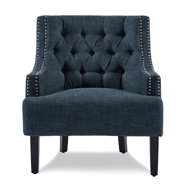 Charisma Accent Chair in Blue - 1194IN