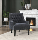Charisma Accent Chair in Black - 1194NBK-1