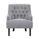 Charisma Accent Chair - Gray - Fabric