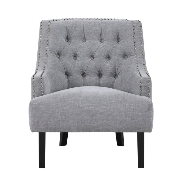 Charisma Accent Chair in Gray - 1194NGY-1