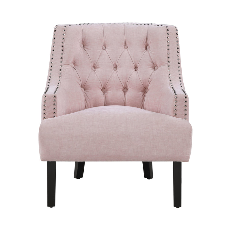 Charisma Accent Chair in Pink - 1194NPK-1