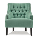 Charisma Accent Chair in Teal - 1194TL
