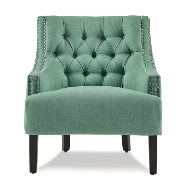 Charisma Accent Chair in Teal - 1194TL