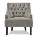 Charisma Accent Chair - Taupe - Fabric