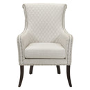 Avalon Quilted Accent Chair in Beige - 1199F11S