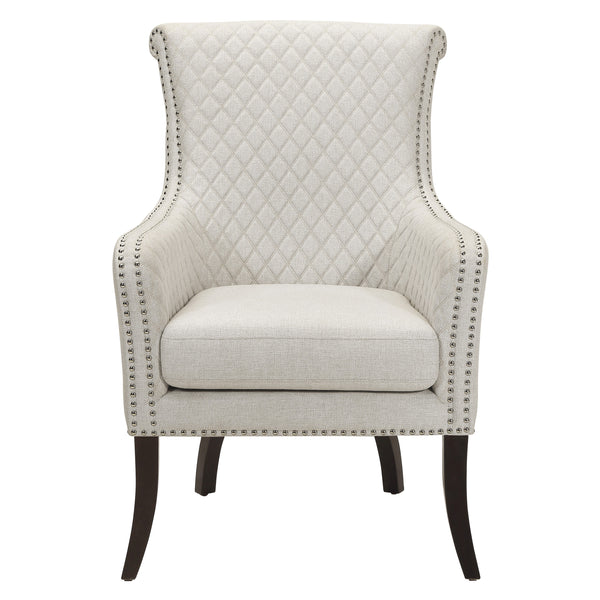 Avalon Quilted Accent Chair in Beige - 1199F11S