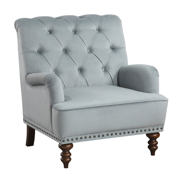 Holland Park Accent Chair in Gray - 1201F4S