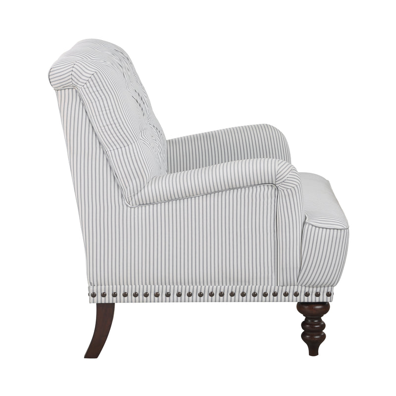 Holland Park Accent Chair in Gray - 1201F5S