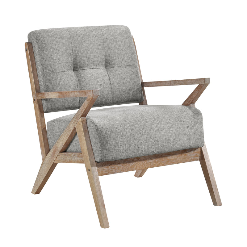 Ollen Accent Chair in Gray - 1211GY-1