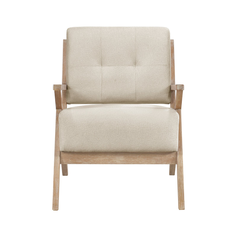 Ollen Accent Chair in Beige - 1211SN-1