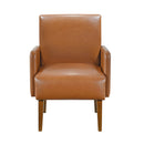 Piers Accent Chair in Brown/Walnut - 1246BRW-1