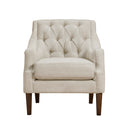 Stella Accent Chair in Beige - 1248BE-1
