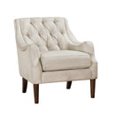 Stella Accent Chair in Beige - 1248BE-1