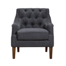 Stella Accent Chair in Gray - 1248DG-1