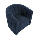 Delaney Swivel Chair With Ottoman