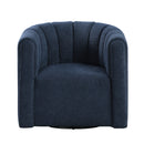 Delaney Swivel Chair With Ottoman
