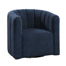 Delaney Swivel Chair With Ottoman