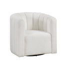 Delaney Swivel Chair With Ottoman