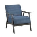 Greeley Accent Chair in Blue - 1287BU-1