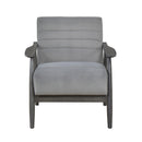 Greeley Accent Chair in Gray - 1287GY-1