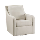 Claymont Swivel Chair in Beige - 1299BEG-1
