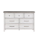 Ambrose Dresser in Gray/White - 1303-5